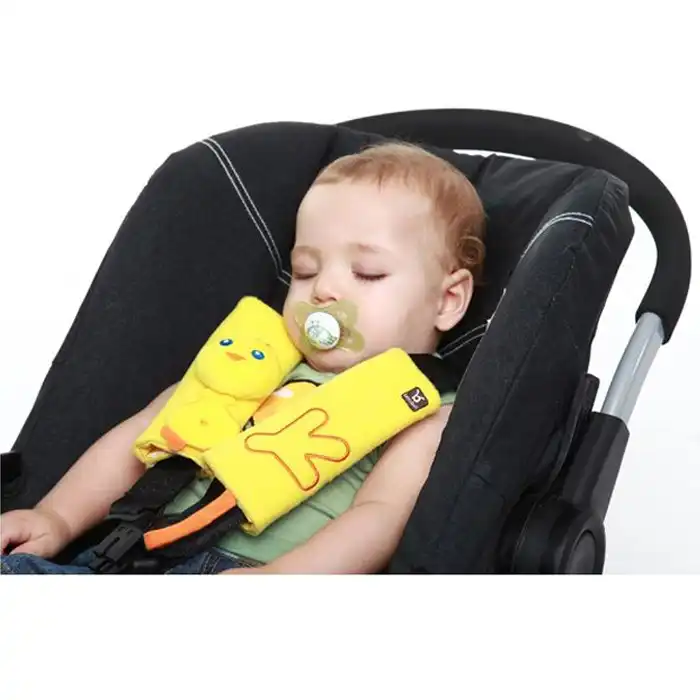 Blue Seat Belt Covers Child Car Seat Highchair Stroller Pram Pokemon Pikachu