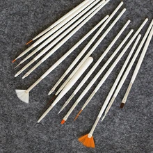15pcs/set BJD Makeup Tools Hook line pen for BJD/SD face up Blush doll DIY make-up accessories 16C0975