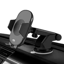 Youbina Беспроводное зарядное устройство Qi быстрое автомобильное крепление Автоматический Инфракрасный индукционный кронштейн держатель