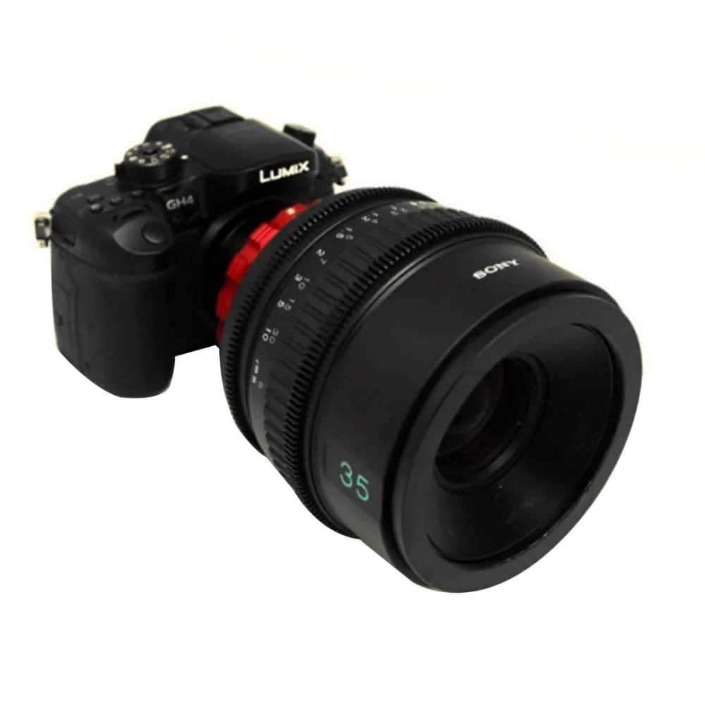 PL Shot to Micro 4/3 переходное кольцо для объектива для камер Panasonic GF GH BMPCC MFT BMCC BMPC M43 Digital Moive аксессуар