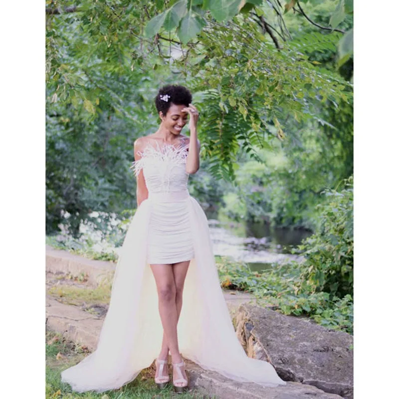 Tulle Overskirt Champagne Tulle Wedding Skirt, Detachable Skirt, Wedding Skirt, Overlay Skirt, Tulle Train