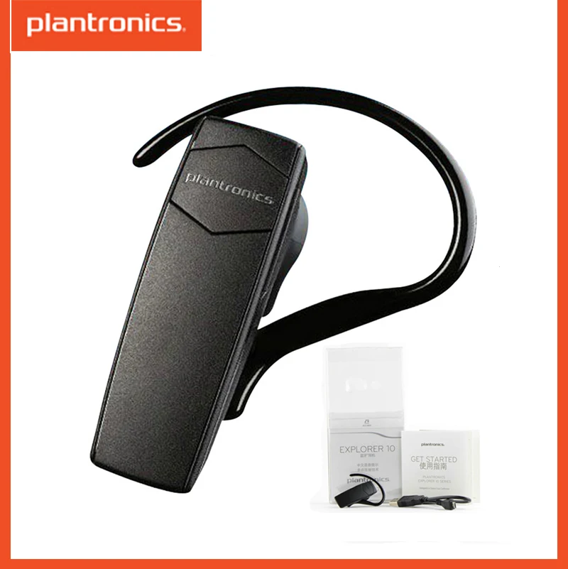 

New Plantronics Explorer 10 Voice Control Noise Canceling Wireless Bluetooth Earphone with Microphone For Xiaomi Sumsung