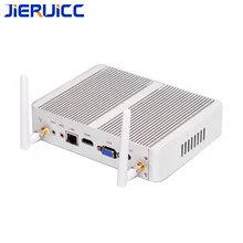 Cheapest Fanless Nuc Core i3 7100U i5 7200U DDR3L Mini PC Linux Windows 10 Pro Graphics HD 620 4K HTPC HDMI VGA Computer