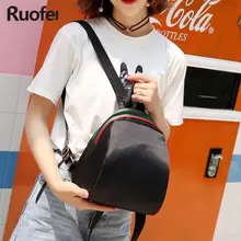 New2019 women Backpacks nylon Backpack Female Trendy backpack Designer School Bags Teenagers Girls Travel Mochilas E18 women backpacks women s nylon girl school bag high quality ladies bags designer bolsas masculina harajuhku mochilas kanken usb