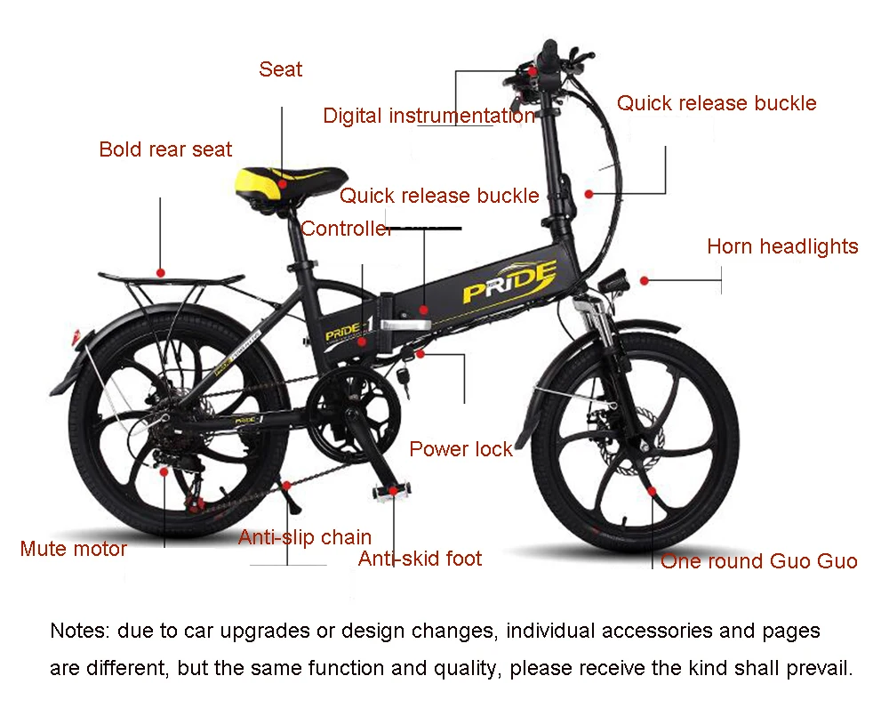 Best 20inch Electric bike 48V12.5A Lithium Battery Aluminum Alloy Folding electric Bicycle 350W Powerful Mountain /Snow/ city ebike 26