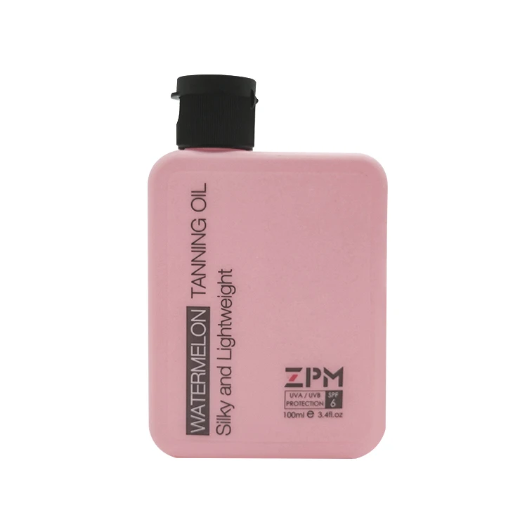 Óleo de Tanque de Melancia + Loção Óleo de Côco de Espectro Vintam e Hipoalérgico Bronzeadora Amplo 3.4oz. - 100mlx2 Zpm Spf 6 8 Beleza e saúde
