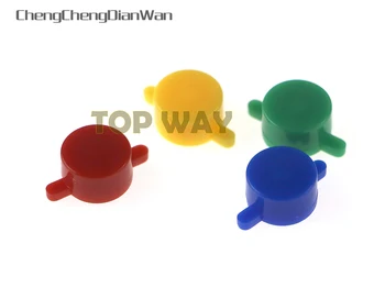 

High Quality Buttons For SNES Super NES Plastic Buttons ABXY For Nintendo Super FC Controller ChengChengDianWan