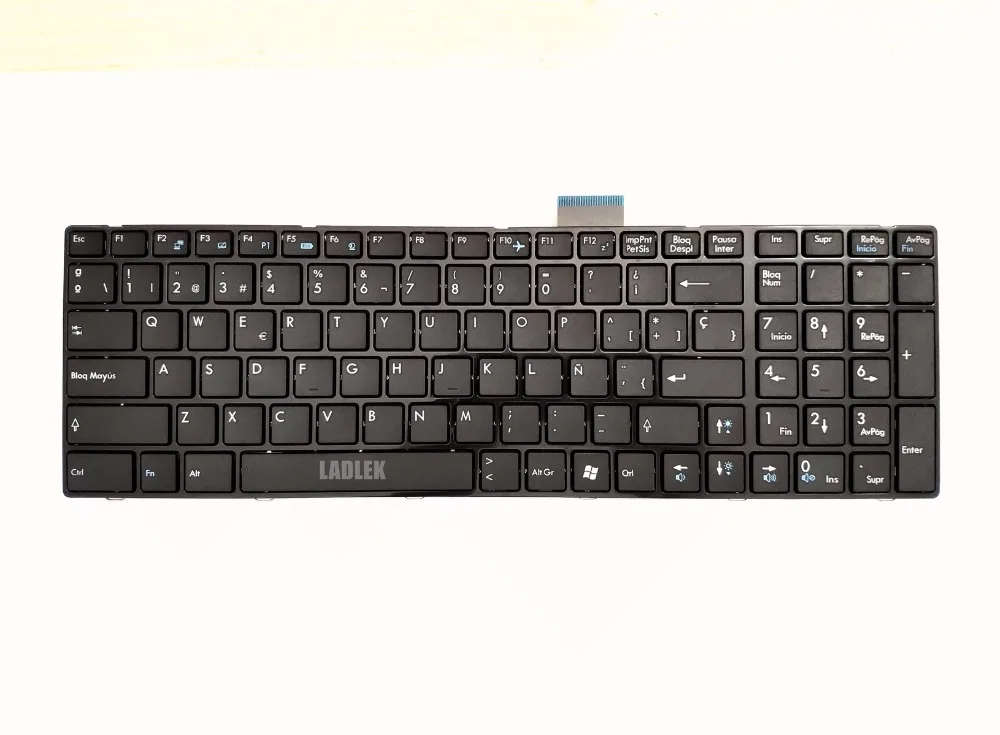Neue Spanisch Teclado für MSI V139922CK1/V139922IK1 V123322CK1