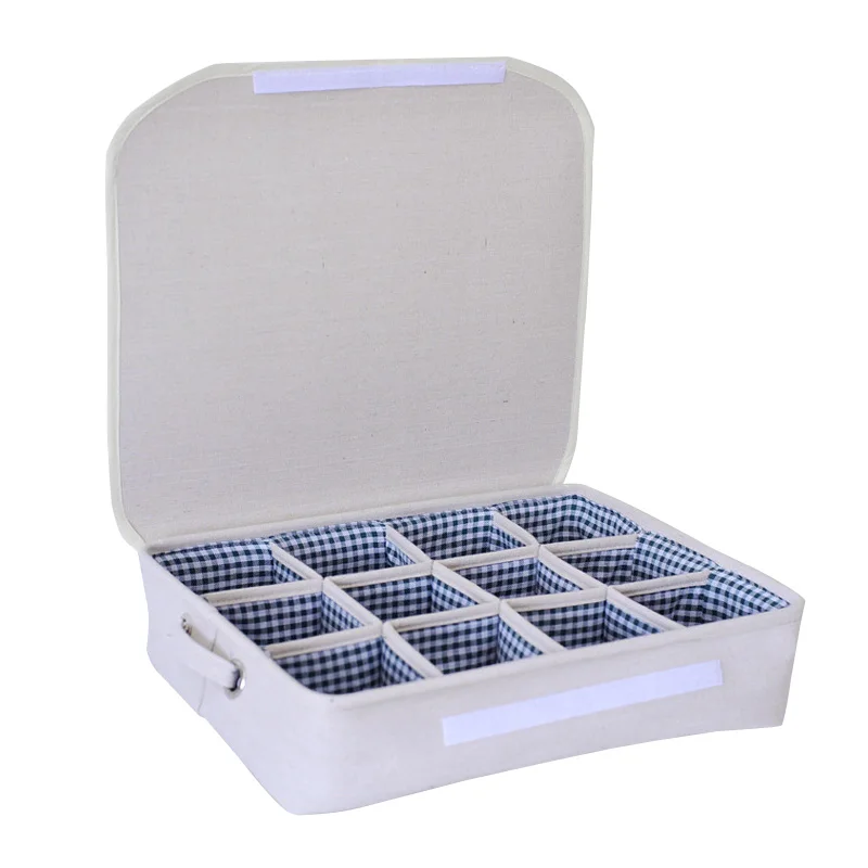 12 Cells Drawer Closet Organizers Boxes For Underwear Bra Home Storage Non-woven Scarfs Socks Bra Organizer Storage Box 12 Cells Drawer Closet Organizers Boxes For Underwear Bra Home Storage Non-woven Scarfs Socks Bra Organizer Storage Box