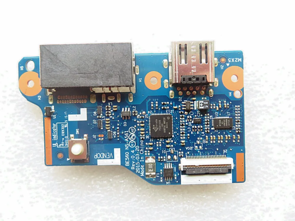 Оригинал для lenovo E565 E555 usb плата зарядного устройства dc jack NS-A561 | Компьютеры и офис