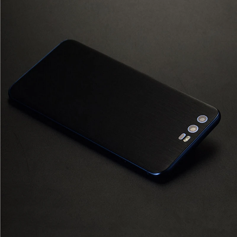 NEW Kawat Menggambar membran Kulit Bungkus Film Pelindung Ponsel Kulit kembali pasta Stiker Pelindung Untuk Huawei Honor 9