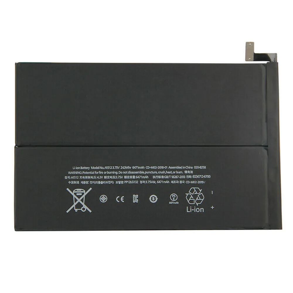 3,73 v 6471 mAh OEM A1512 Аккумулятор для iPad mini 2 A1489 A1490