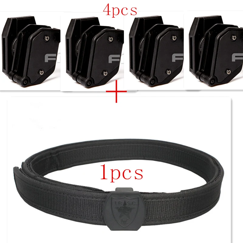 Высокоскоростной внутренний и внешний ремень для стрельбы IPSC USPSA IDPA w/ 4 x
