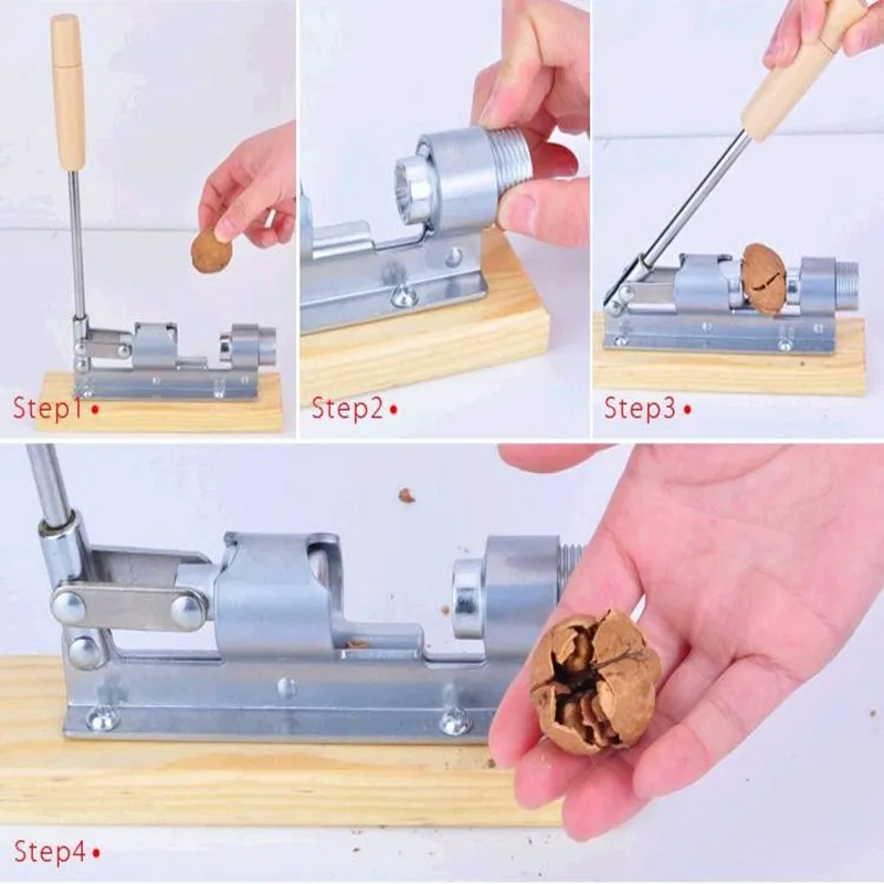 Сверхмощное приспособление для раскалывания грецких орехов орехокол машина Шеллер трещин орешник филберт зажим инструмент миндаль плоскогубцы кухня