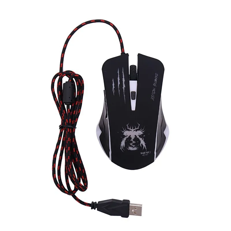 Купить порт USB проводная оптическая игровая мышь сем ноутбук для дота2 ...