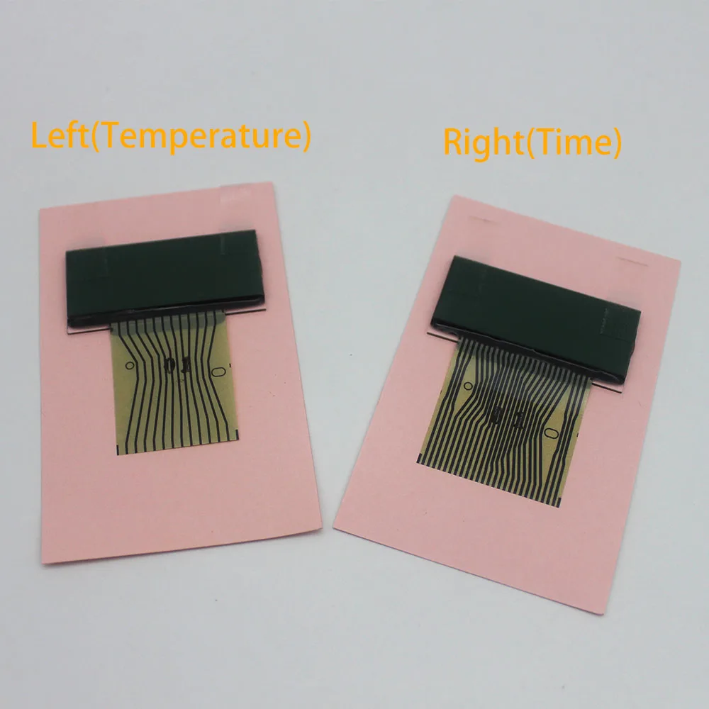 

Crngiar Instrument Cluster display Vdo Lcd Left(Temperature)+Right(Time) For Mercedes W202 W208 W210 Pixel Ribbon Cable Repair