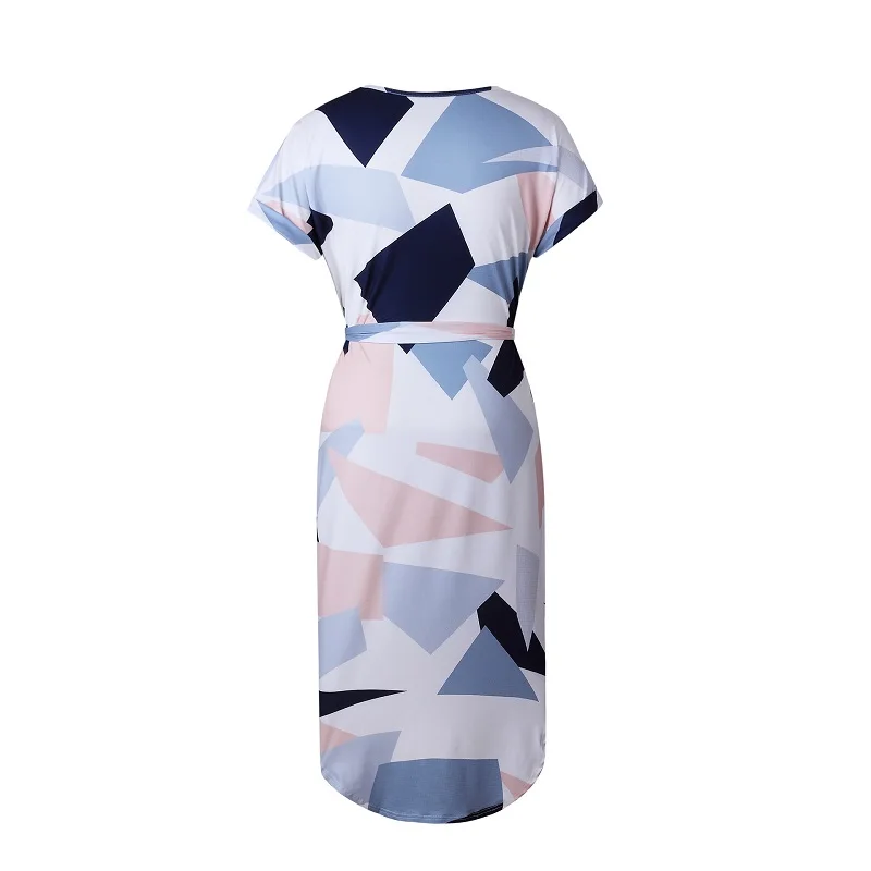 10pcs/lot Selegere Summer Dress Women Fashion Print Elegant Cute Sashes O-neck Sexy Slim Sheath Dress Women Dresses Vestidos 5 10pcs/lot Selegere Summer Dress Women Fashion Print Elegant Cute Sashes O-neck Sexy Slim Sheath Dress Women Dresses Vestidos 5
