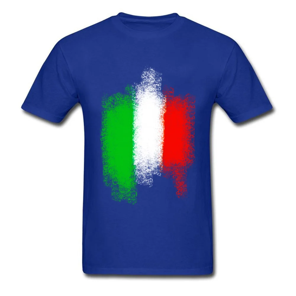 Italy flag T Shirts New Arrival Short Sleeve Gift All Cotton O Neck Boy Tops Shirts Summer Tops & Tees Labor Day Italy flag blue