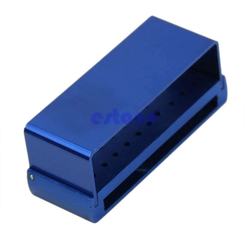 

30 Holes Dental Bur Burs Holder Block Autoclave Disinfection Aluminum Sterilizer Hot Sale