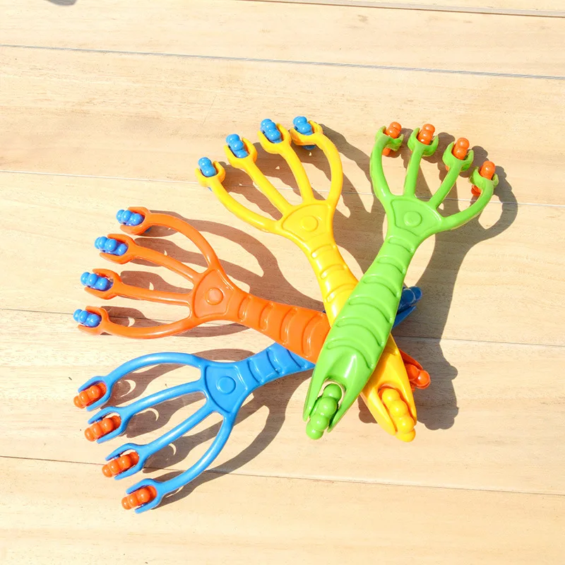 Plastic Roller Meridian Massage Paw Full Body Arm Tummy Leg Massager Head Acupuncture Point Relaxation losing weight slimming