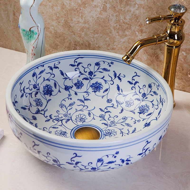 Us 94 59 Jingdezhen Hand Paint Craft Blue And White Ceramic Bathroom Wash Basin Sinks In From Home Improvement On Aliexpress Us 94 59 Jingdezhen Hand Paint Craft Blue And White Ceramic Bathroom Wash Basin Sinks In From Home Improvement On Aliexpress