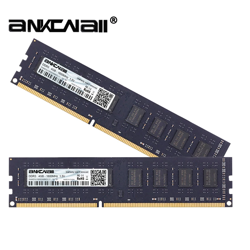 Оперативная память DDR3 4 Гб(2 шт. x 4 Гб) 1333 МГц 1600 МГц PC3-10600/12800 для Intel настольного компьютера Память DIMM 1,5 в 240Pin