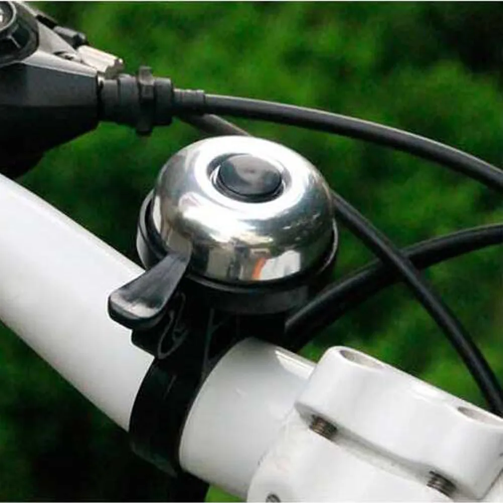 

For Safety Cycling Bicycle Handlebar Metal Ring Black Bike Bell Horn Sound Alarm call on the bike bike ringer
