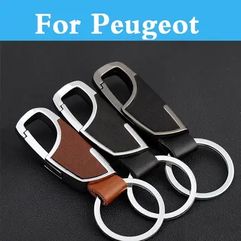 

Car Styling Key Holder Remote Case Cover Key Chain For Peugeot 1007 107 108 2008 206 207 208 208 GTi 301 307 3008