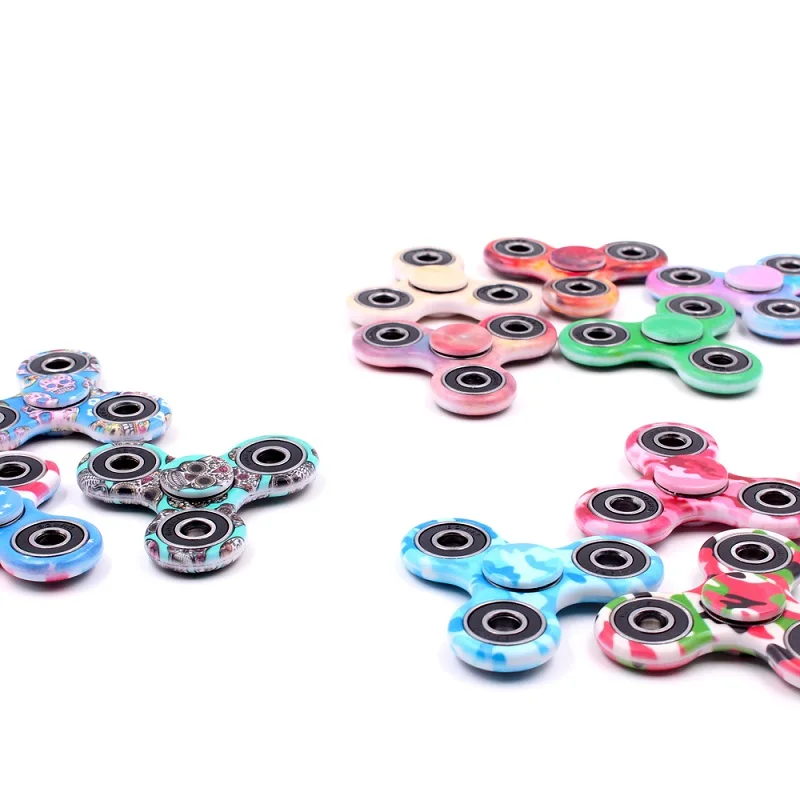 Новый Tri-Spinner Непоседа игрушки Пластик стресс колеса EDC анти-стресс руку Spinner handspinner для аутизма и антистресс, палец spiner