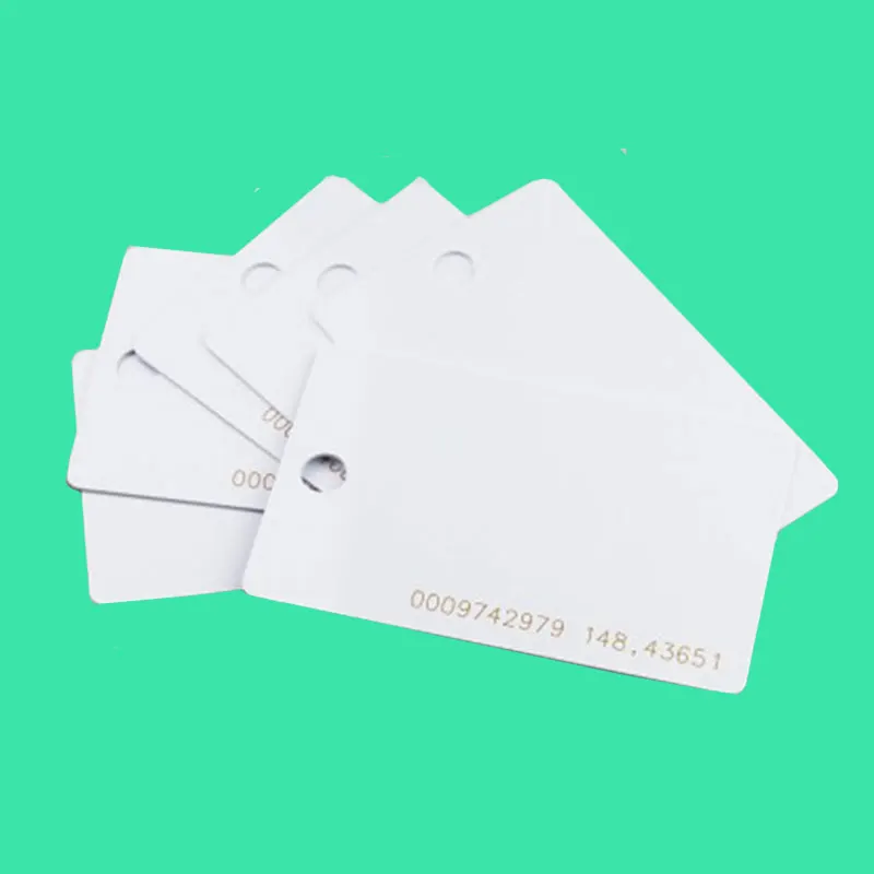 100 шт./лот RFID 125khz метки TK4100 Rfid карты Токен ключ контроля доступа Аксессуары Pulseira