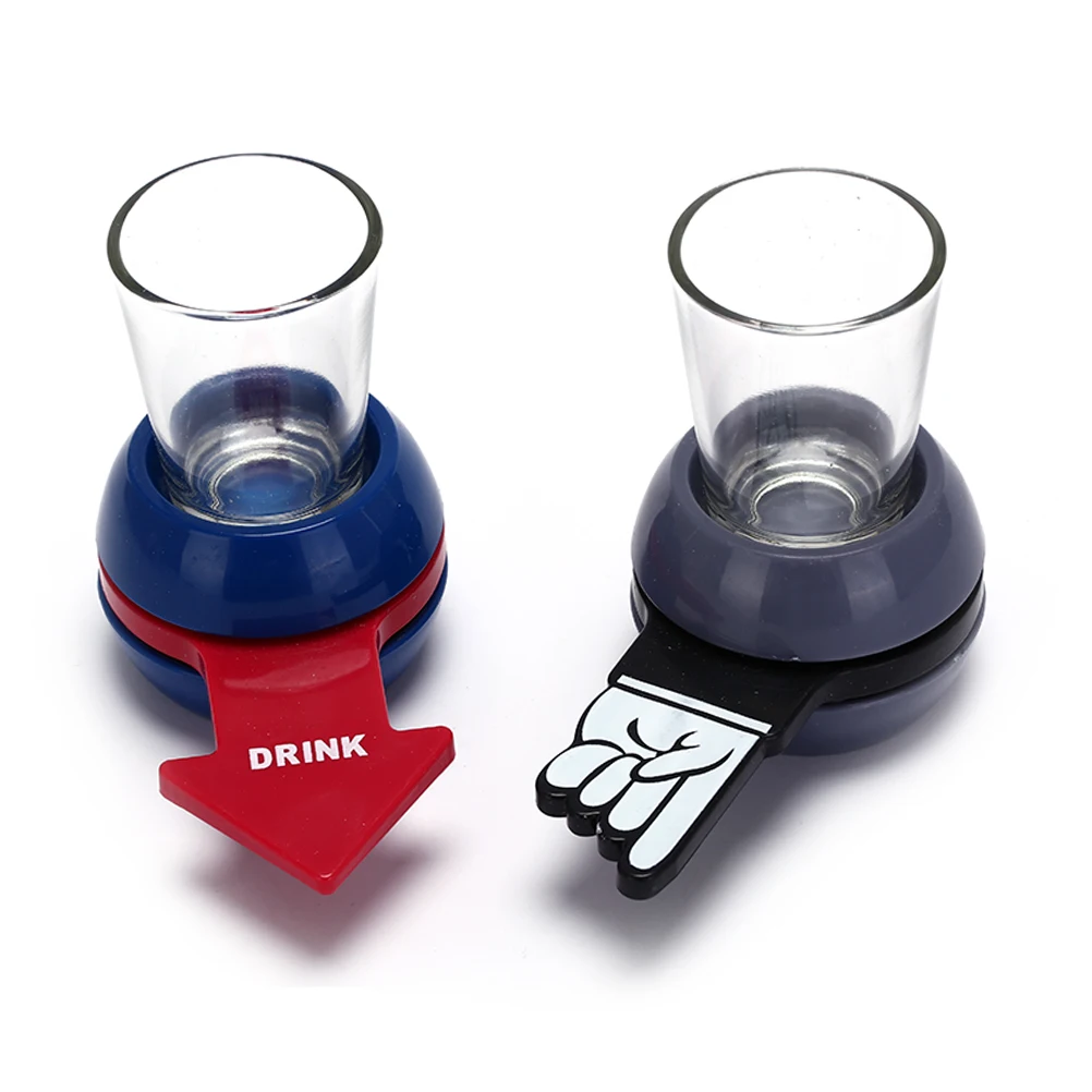 

Fun Game Party Gift Funny Spinner Spin The Shot Roulette Glass Alcohol Drinking