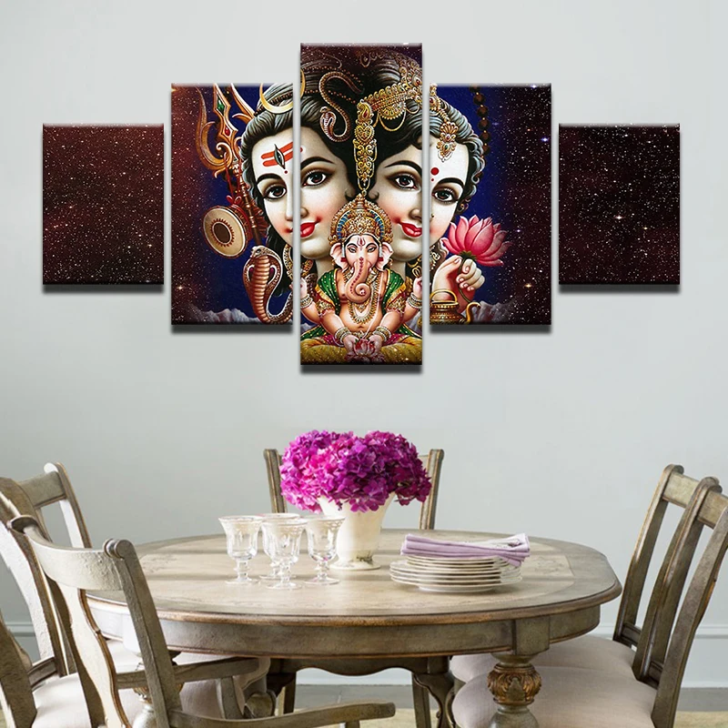 Shiva Parvati Ganesha
