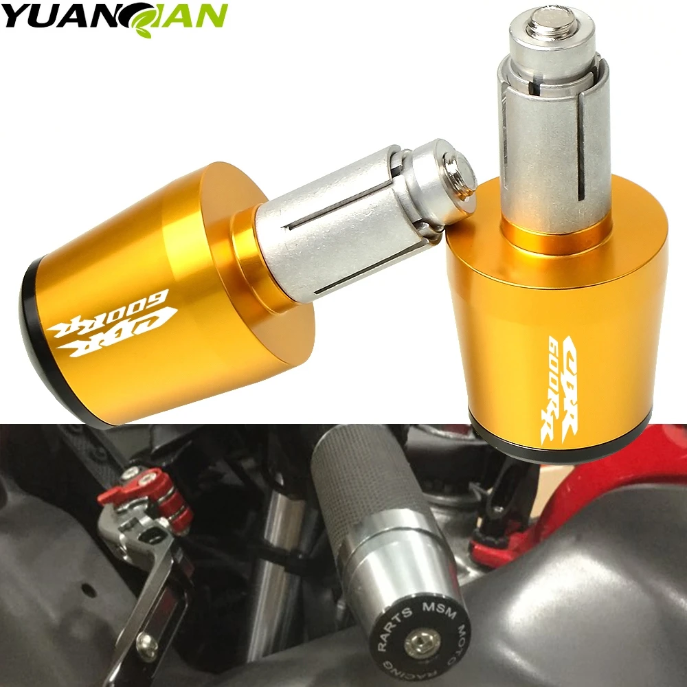 

For HONDA CBR600RR CBR 600RR CBR600 RR 2012 2013 2014 2015 2016 2017 2018 Motorcycle CNC Handlebar Grips Bar Ends Cap Slider