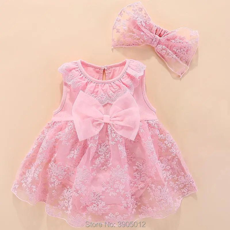 Toddler Infant Kid Baby Girls Pageant Bow-knot Dress Princess Party Summer Dress