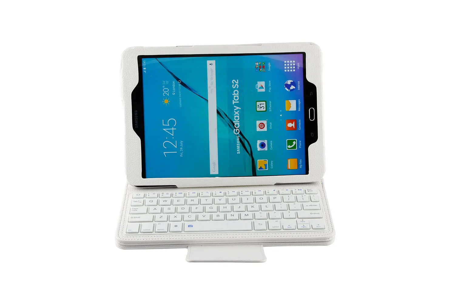 Bluetooth клавиатура для samsung Galaxy Tab S2 9,7 беспроводная клавиатура чехол для Galaxy Tab S2 9,7 T810 Планшет Флип кожаный чехол+ ручка