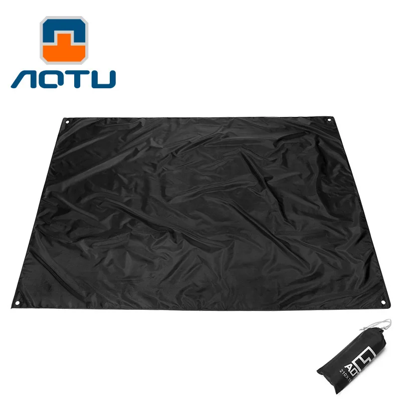 

AOTU Gear Ultralight Tarp Lightweight MINI Sun Shelter Awning Camping Mat Tent Footprint 210T Oxford 210*150cm 339
