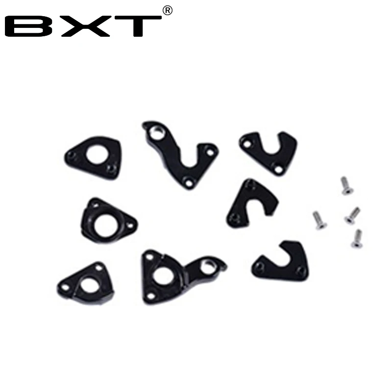 الدراجات derailleur الخلفي شماعات 135x9 ملليمتر + 142x12 ملليمتر هوك مع المحور الظهور الدراجة الجبلية mtb الإطار مقبض مسامير سبيكة دراجة أجزاء