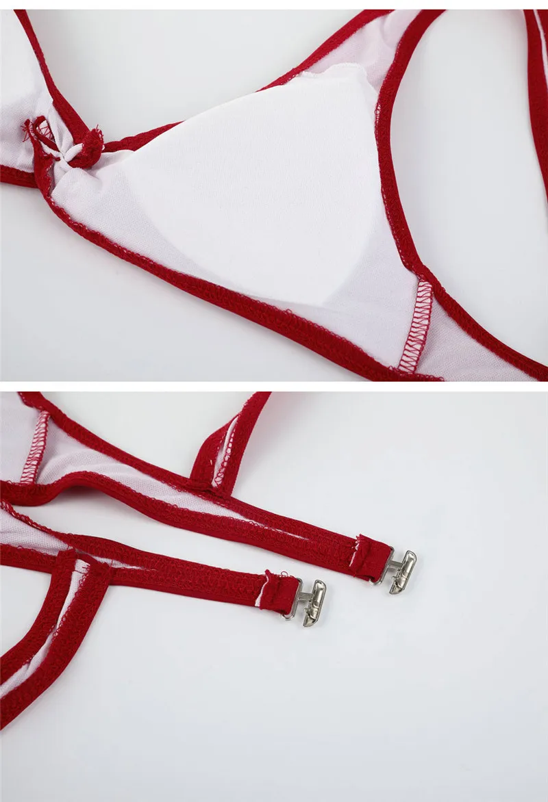 Women Bikini 2018 Sexy Push Up Bikini Set Cross Solid Swimsuit (9)