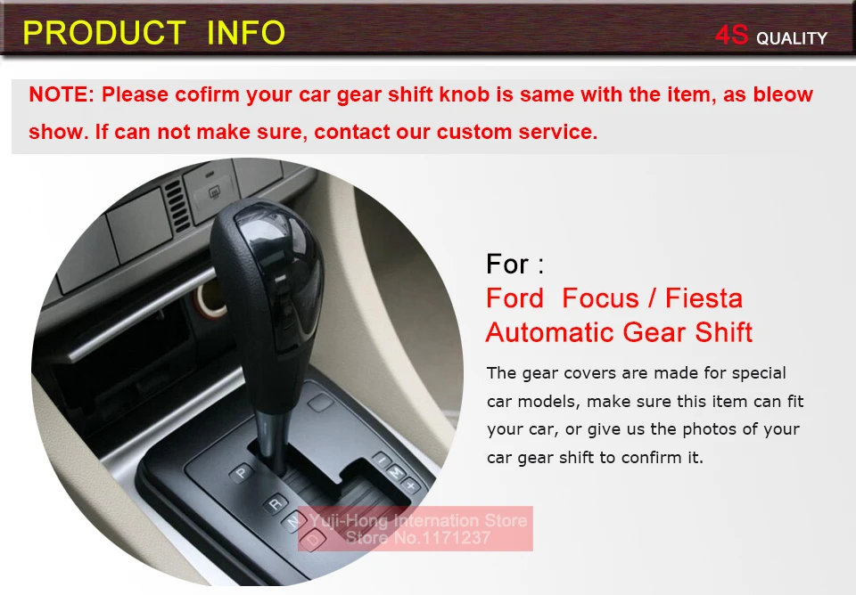 Yuji-Hong автомобильный чехол для Ford Focus 2011-2013 Fiesta 2009-2011 автоматический переключатель воротников из натуральной кожи