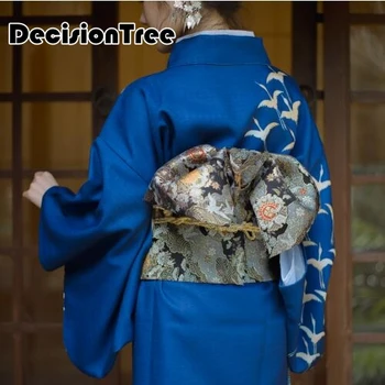 

2020 retro vintage embroidered kimono belts women homemade women waist belt accessories for girl tassel bows black