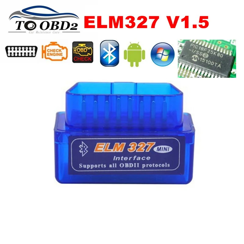 Prix pour 100% Firmware V1.5 PIC18F25K80 ELM327 Bluetooth V1.5 OBD2 Voiture Outil De Diagnostic ELM 327 V1.5 Travaux Sur Android/Symbian MEILLEUR qualité Prix pour 100% Firmware V1.5 PIC18F25K80 ELM327 Bluetooth V1.5 OBD2 Voiture Outil De Diagnostic ELM 327 V1.5 Travaux Sur Android/Symbian MEILLEUR qualité