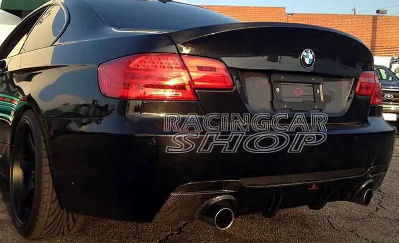 Неокрашенный CSL Стиль задний багажник для BMW 3-Series E92 Coupe 320 328 335 M3 2 двери 2007-2013 B079F