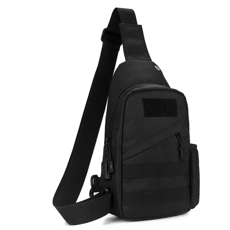 Тактическая нагрудная сумка Мужская охотничья сумка на плечо с сумкой для бутылки камуфляжная спортивная водонепроницаемая сумка для верховой езды с карманами Военная упаковка