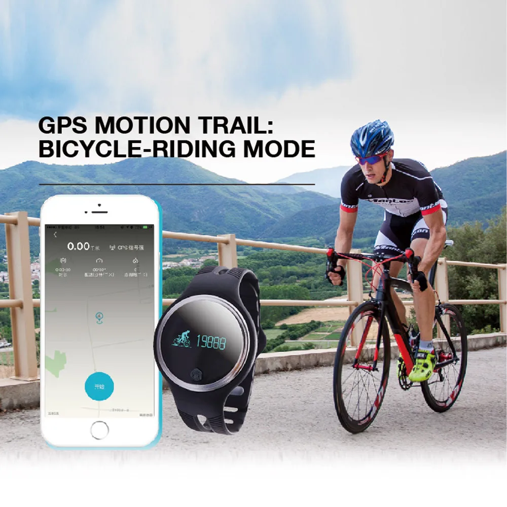 E07 Smart Watch for IOS 7.0 Android 4.3 Bluetooth 4.0 or Above Smartphone GPS M