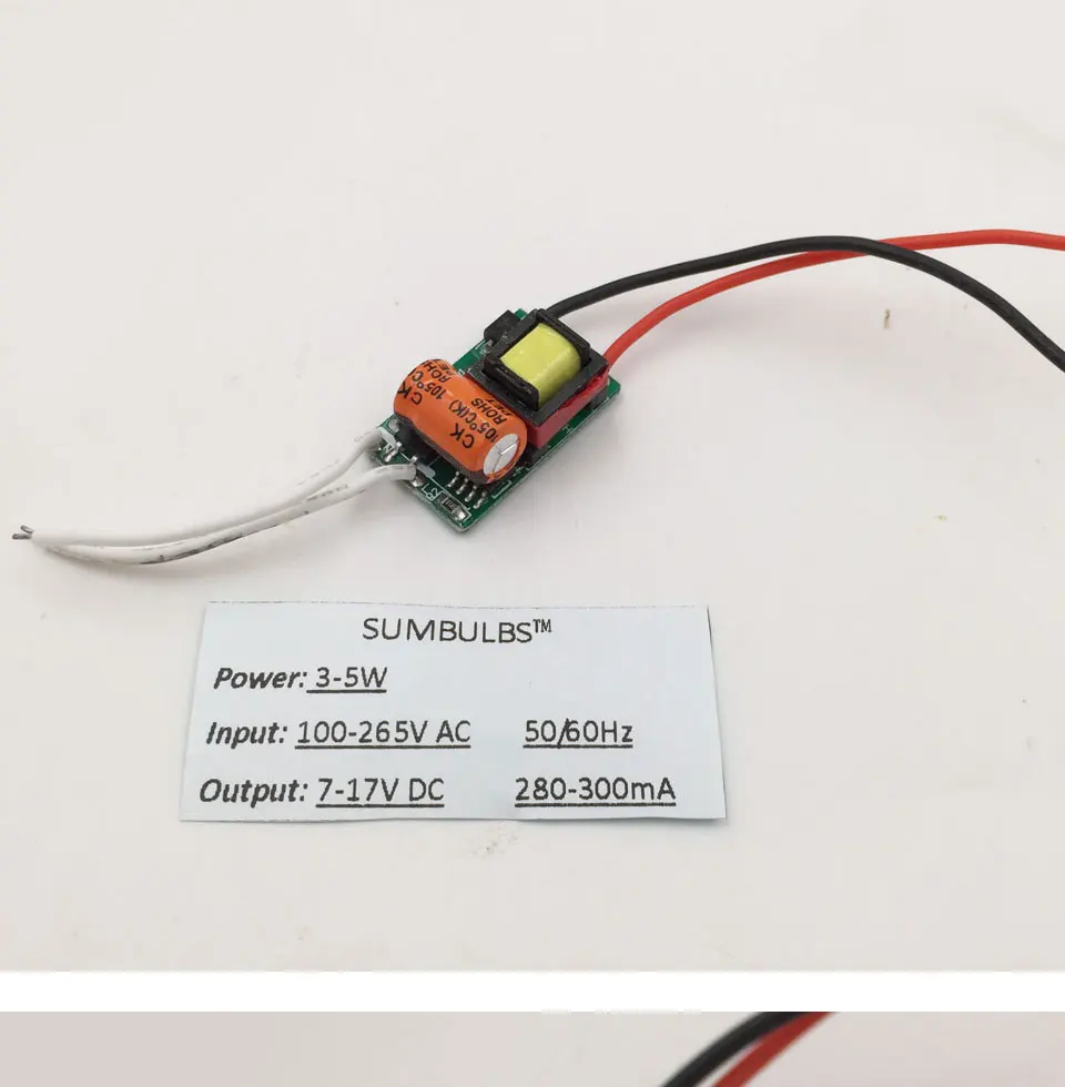 300mA constant led driver 5w 10w 20w 25w 15wpower supply (8)