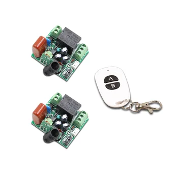 

RF Wireless Remote Control Switch 10A Relay Output Radio 220V 1 Channel Receiver Transmitter Remote ON/OFF