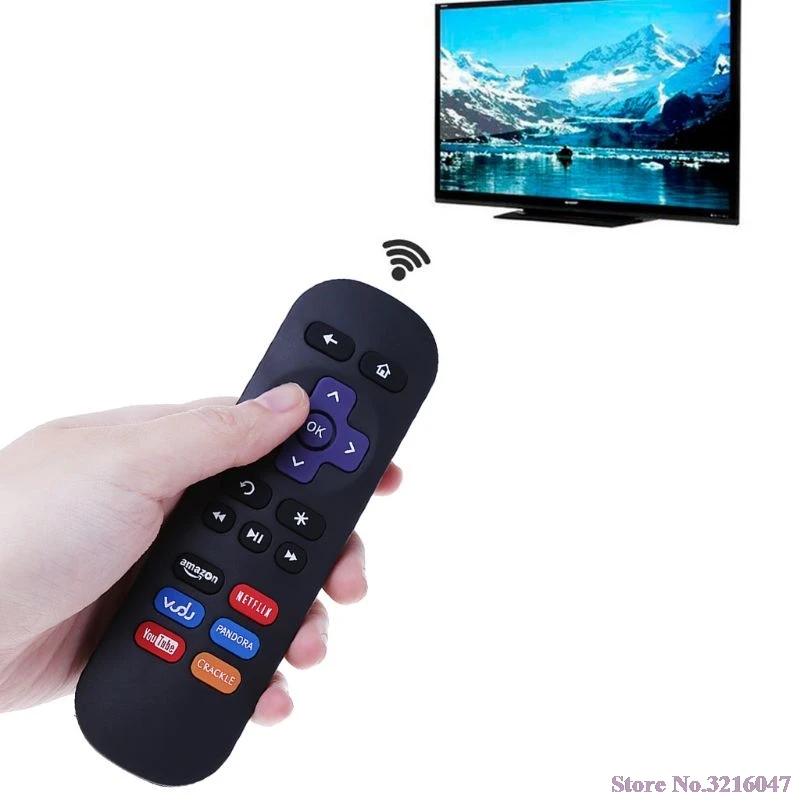 

2019 NEW Replacement IR Streaming Media Player Remote Control For ROKU 1 2 3 4 LT HD XD XS