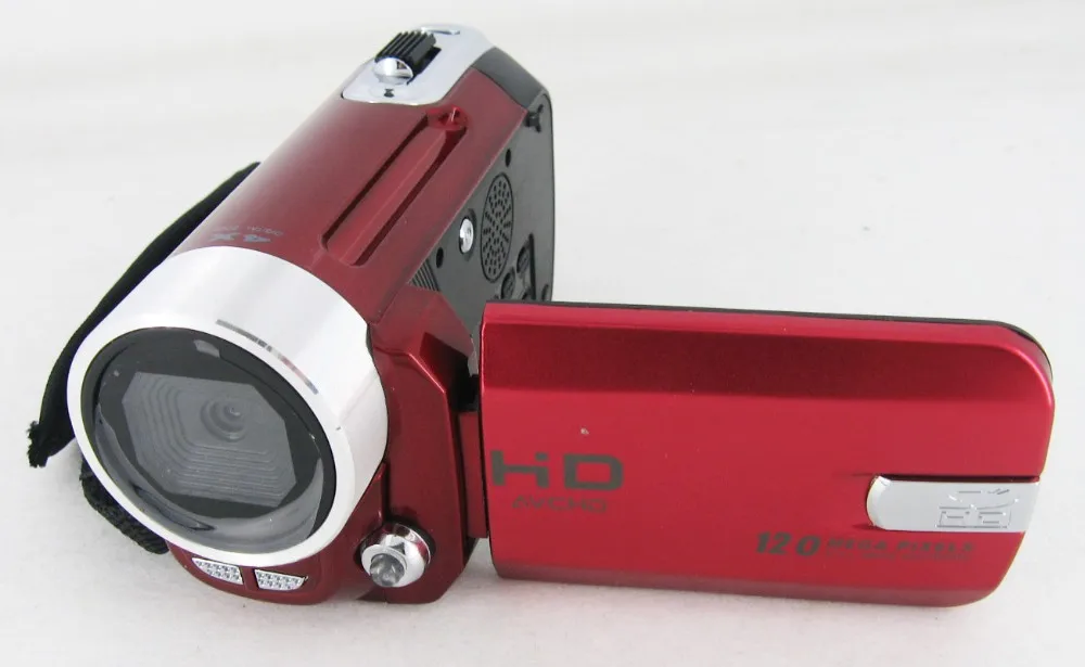 Бесплатная доставка Дешевые 2.4 "ЖК-дисплей дисплей Цифровая видеокамера dv-009 4X цифровой зум ТВ выход цифровой кинокамеры