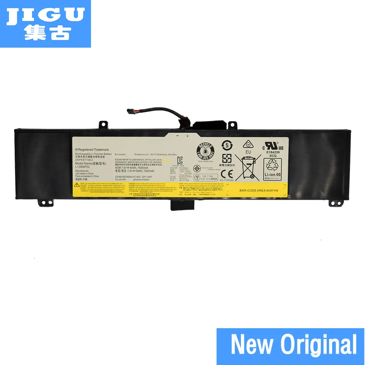 JIGU L13L4P01 L13M4P02 L13N4P01 Original laptop Battery For Lenovo Y50 Y50-70 Y50P Y50-70AM-IFI Y50-70AS-ISE 7.4V 54WH JIGU L13L4P01 L13M4P02 L13N4P01 Original laptop Battery For Lenovo Y50 Y50-70 Y50P Y50-70AM-IFI Y50-70AS-ISE 7.4V 54WH