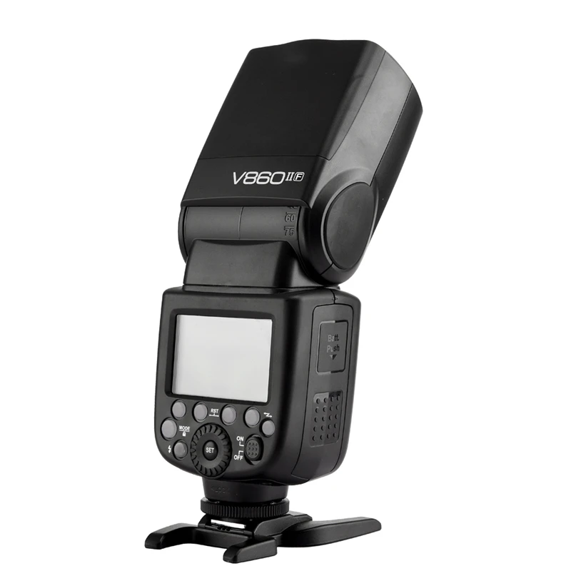 Godox V860II-C/N/S/F/O GN60 2,4G ttl HSS 1/8000 без батареи VB18 камера Speedlite вспышка для Canon Nikon sony Fuji Olympus